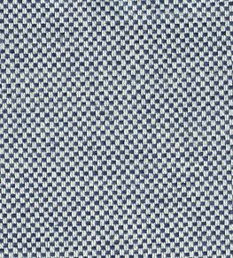 Dundee Fabric by Ian Mankin Blue