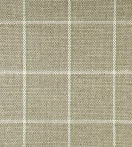 Skye Check Fabric by Ian Mankin Sage