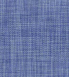 Perth Fabric by Ian Mankin Blue