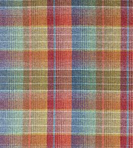 Cossack Plaid Fabric by Ian Sanderson Copper Beach