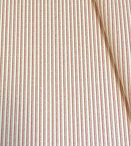 Flo Stripe Fabric by Ian Sanderson Coral