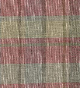 Peryton Plaid Fabric by Ian Sanderson Geranium