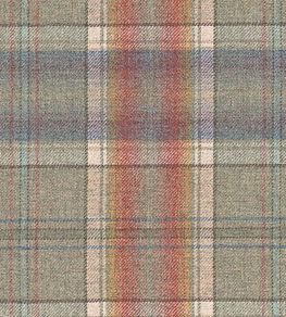 Galloway Plaid Fabric by Ian Sanderson Heathland