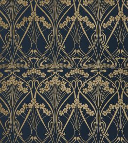 Ianthe Mono Wallpaper by Liberty Lapis