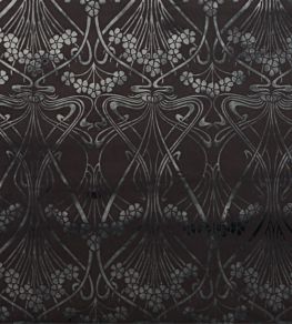 Ianthe Velvet Fabric by Liberty Pewter