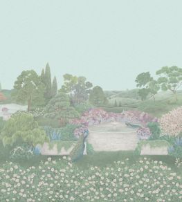 Idyll Mural by Cole & Son Eau De Nil