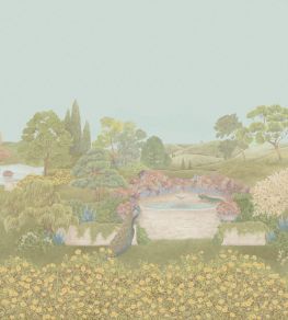 Idyll Mural by Cole & Son Honey Citrine