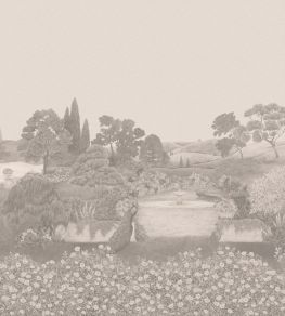 Idyll Mural by Cole & Son Platinum Matte