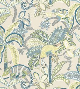 Iggy Fabric by Thibaut Lagoon