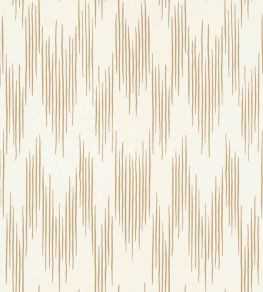 Ikat Wallpaper by Langelid Von Bromssen Cinnamon