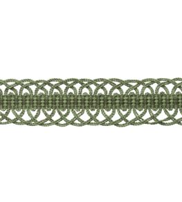 Ilana Crete Trimming by Samuel & Sons Evergreen
