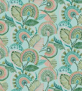 Imara Fabric by Arley House Aqua