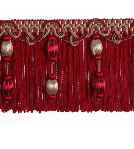 Imperiale Bullion Beaded Fringe Trimming by Houles Opera
