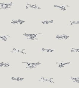 In Flight Wallpaper by Today Interiors Navy