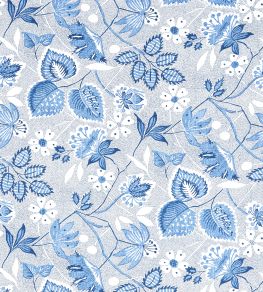 Indienne Hazel Fabric by Anna French Blue