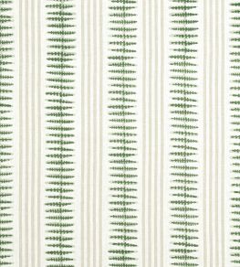 Indo Stripe Fabric by Thibaut Spruce