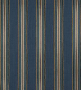 Indus Stripe Fabric by Jane Churchill Cobalt / Blue