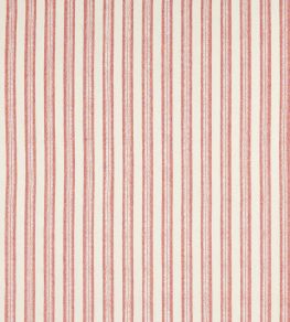 Innis Stripe Fabric by Jane Churchill Red