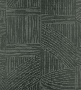 Intaglio Wallpaper by Mark Alexander Indigo