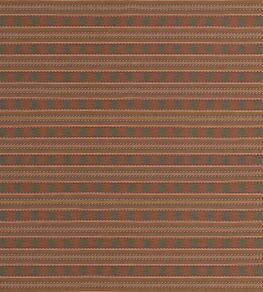 Inveraray Fabric by Mulberry Home Russet/Green
