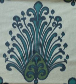 Irina Damask Fabric by Titley and Marr Lichen & Sage