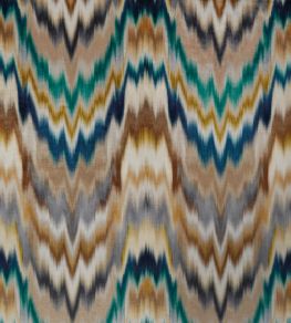 Irisa Fabric by Osborne & Little Petrol/Gold