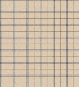 Islay Wallpaper by Mulberry Home Blue/Red
