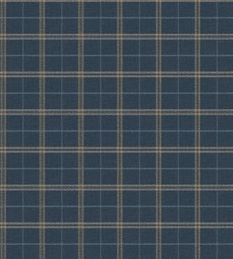 Islay Wallpaper by Mulberry Home Indigo