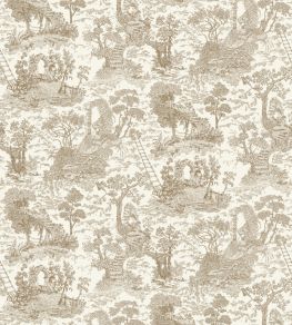 Islet Hoping Toile Wallpaper by Josephine Munsey Stone