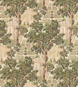 Italian Garden Wallpaper by Zoffany Tuscan Pink