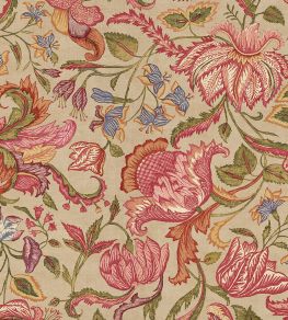 Jacobean Wallpaper by Eijffinger Beige/Red
