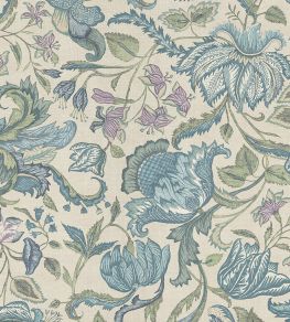 Jacobean Wallpaper by Eijffinger Blue