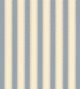 Jagged Stripe Wallpaper by Langelid Von Bromssen Sky Blue