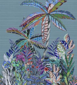 Jaipur Garden Mural by Jannelli&Volpi Blue