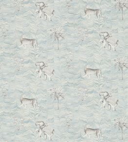 Jaipur Wallpaper by Zoffany Silver
