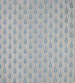 Plato Fabric by Jane Churchill Aqua