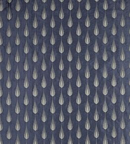 Plato Fabric by Jane Churchill Blue