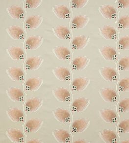 Lelani Fabric by Jane Churchill Silver / Pink