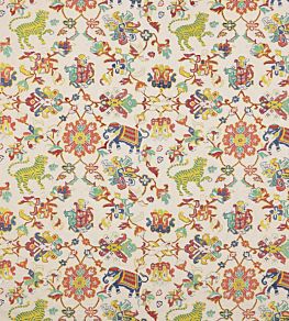 Animal Tapestry Fabric by Jane Churchill Multi