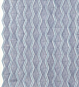 Zhiri Fabric by Jane Churchill Blue