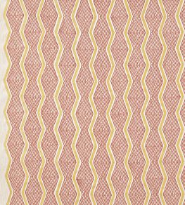 Zhiri Fabric by Jane Churchill Coral/Gold