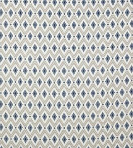Calla Fabric by Jane Churchill Blue