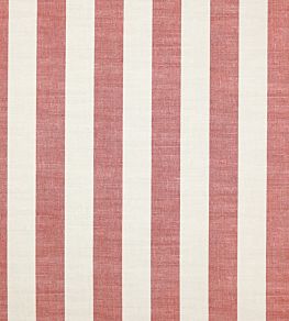 Almora Stripe Fabric by Jane Churchill Red/Natural