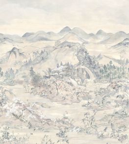 Japanese Chinoiserie Mural by Cole & Son Orchid