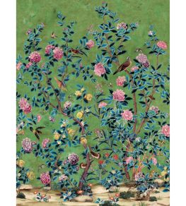 Jardin Bloom Mural by Thibaut Green