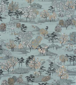 Jardin D'Olinda Wallpaper by Caselio Vert De Gris