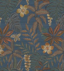 Jardin Tropical Metallic Wallpaper by Jannelli&Volpi Navy