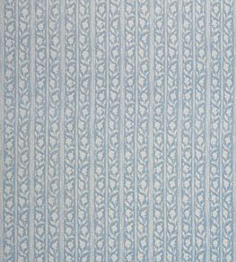 Jasmine Stripe Fabric by Jim Thompson No.9 Forget Me Not