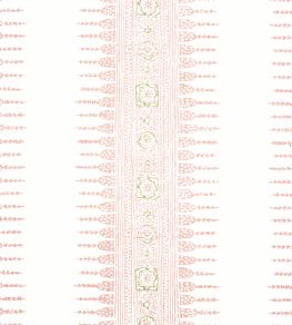 Javanese Stripe Fabric by Anna French Blush