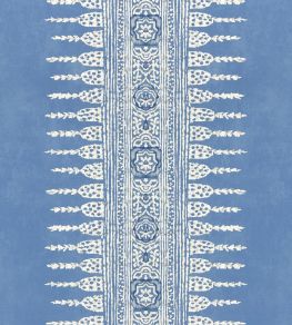 Javanese Stripe Wallpaper by Anna French Wedgewood Blue